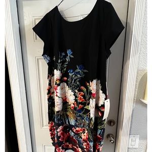 NWT Adrianna Papell Floral Sheath Dress